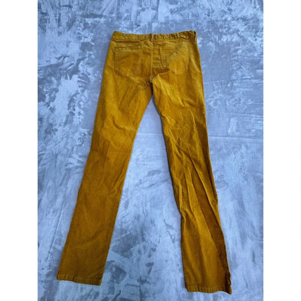 Women's Limited Edition Banana‎ Republic Yellow Corduroy Pants Slim Size 6